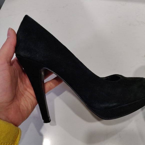Black suede heels - Picture 5 of 5